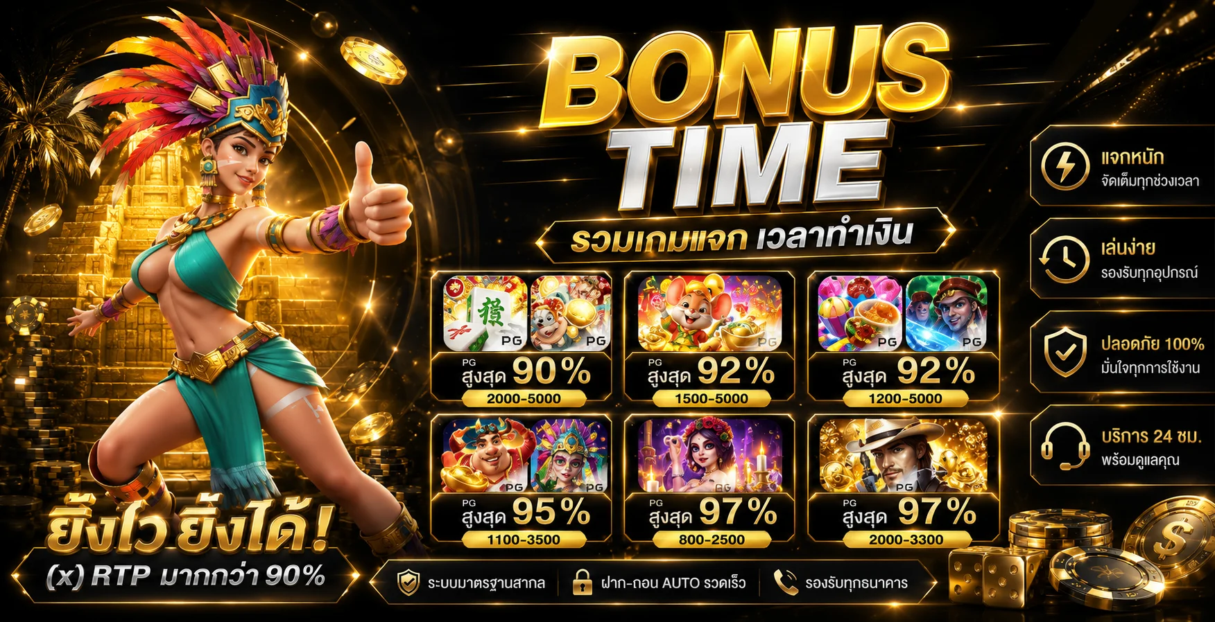 ระบบฝากถอนออโต้ VEGASVIP88 รวดเร็วไม่มีขั้นต่ำ